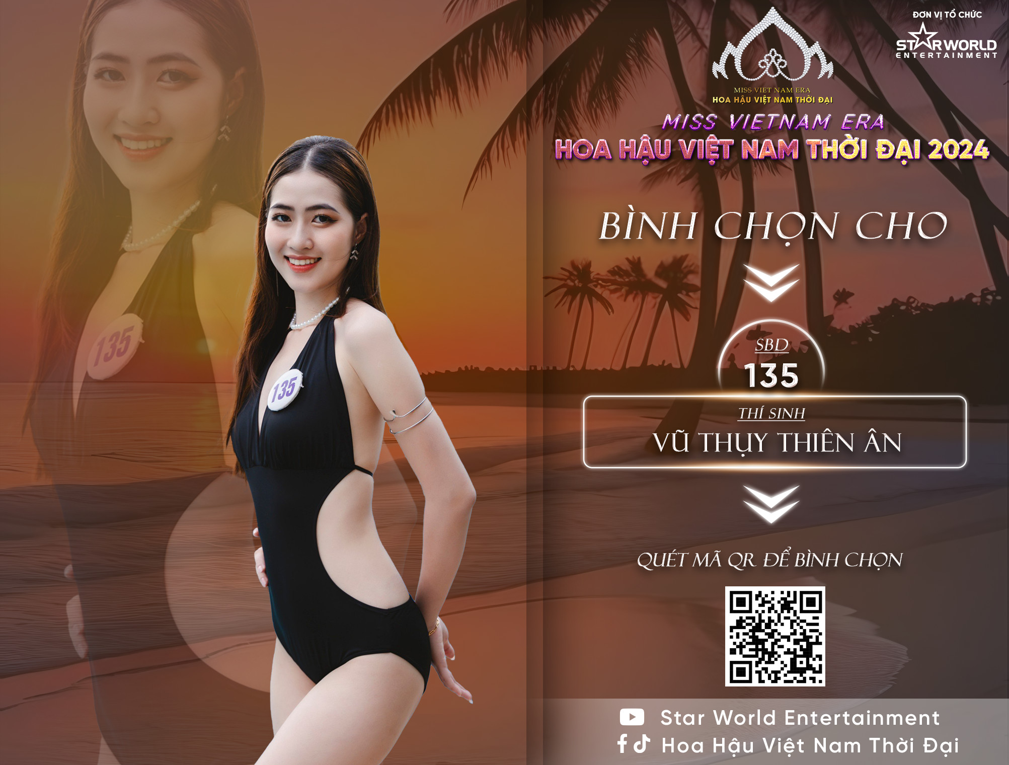 Vũ Thụy Thiên Ân SBD 135